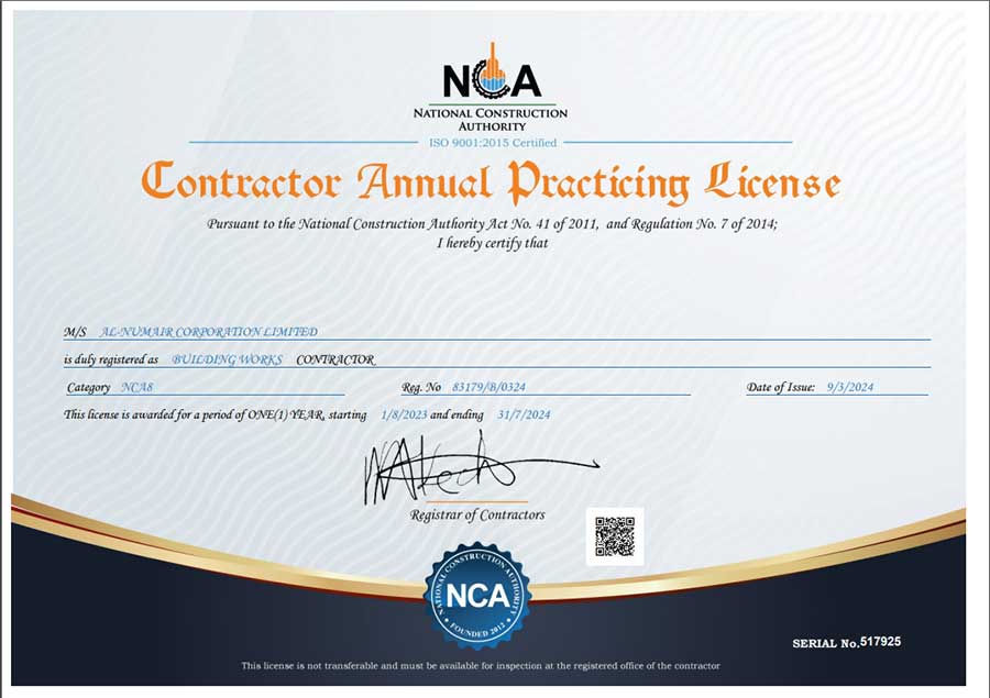 Installation a  Supply System